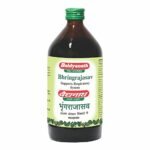 Baidyanath Bhringrajasava 450 ml - Ayurvedic Formula for Healthy Hair, Liver Wellness & Digestive Health - Fast Shipping to USA