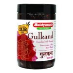 Baidyanath Gulkand Gummy Enriched with Prawal Sun-cooked Indian (Rose Petal Jam) - 400gram - Fast Shipping to USA