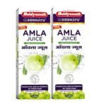 Baidyanath Amla Juice - Natural Immunity Booster enriched with Vitamin C | No added Sugar-1L (Pack of 2) - Fast Shipping to USA & Canada