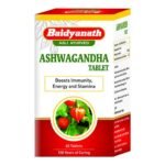 Baidyanath Asli Ayurved Ashwagandha Tablet | Immunity Booster | Antioxidant | Rejuvenate Mind & Body - 60 Tablets - Fast Shipping to USA