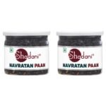 Shadani Navratan Paan Pack of 2 - Flavored Mouth Freshener with Betel Leaves, Sweet and Digestive | Traditional Indian Paan | 70g - Fast Shipping to USA & Canada