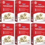 Drools Pup Booster - Puppy Weaning Diet for All Breeds 300 Gram (Pack of 6) Milk 6 kg (6x1 kg) Wet New Born Dog Food - Fast Shipping to USA & Canada