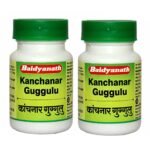 Baidyanath Asli Ayurved Kanchanar Guggulu 80 Tablets | Ayurvedic formulation For Thyroid Problems | (Pack of 2) - Fast Shipping to USA