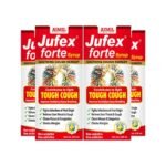 AIMIL Jufex Forte Syrup | Herbal Syrup for Respiratory Wellness | 100 ML (Pack of 4) - Fast Shipping to USA