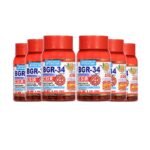 AIMIL BGR-34 Herbal Metaboliser Tablets (Pack of 6) - Fast Shipping to USA