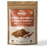 Vedic Roots | Siberian Chaga Mushroom Extract Powder (50g) - Fast Shipping to USA