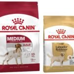 Royal Canin Medium Adult, 4 kg & Royal Canin Adult Labrador Meat Flavour Pellet Dog Food, 3 kg - Fast Shipping to USA & Canada