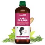 Healthally Ayurvedic Woman Health Tonic|PCOS PCOD Periods Care Syrup with Arjun Chal Tulsi Amla Gokhru|Leucorrhoea,White Discharge Periods Pain Relief|Safe for Woman - 500 ML - Fast Shipping to USA