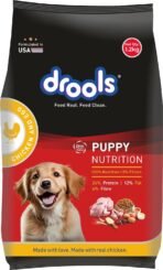 DROOLS DAILY NUTRITION Chicken and Egg Puppy 1.2Kg dog food - Fast Shipping to USA & Canada