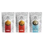 Mr. Makhana Roasted Makhana & Foxnuts : Butter Tomato, Piri Piri Paradise, Cream & Onion (Pack of 3x60 gm) - Fast Shipping to USA & Canada