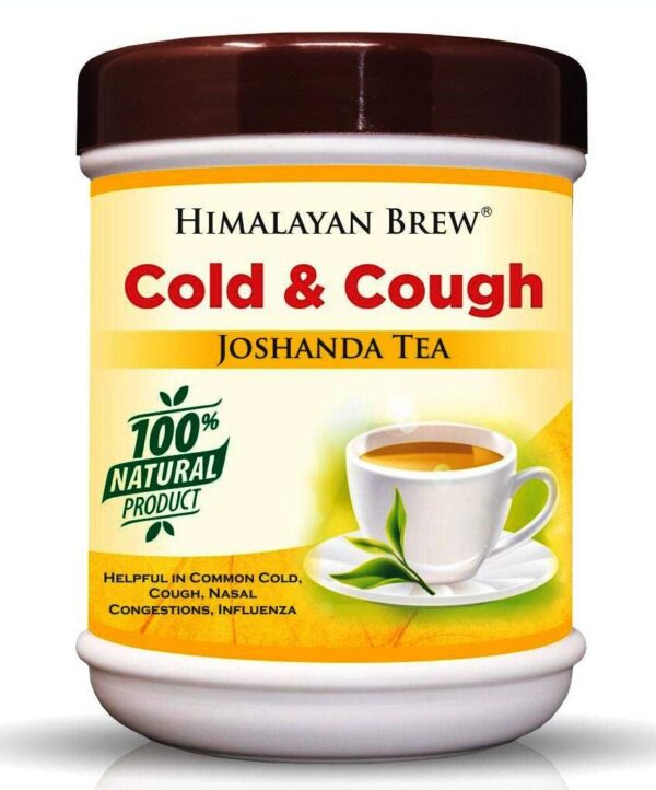 Himalayan Brew Cold & Cough Joshanda Tea/Kadha Ayurvedic Herbal Immunity Booster # 100 gm (Khadi India Product) - Fast Shipping to USA & Canada