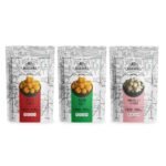Mr. Makhana Roasted Makhana & Foxnuts : Butter Tomato, Pudina Party, Himalayan Salt & Papper (Pack of 3x60 gm) - Fast Shipping to USA & Canada
