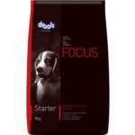 Drools Focus Starter Super Premium Dry Dog Food, 8kg Pack - Fast Shipping to USA & Canada