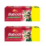 Dabur Babool Ayurvedic Toothpaste -700g (350g x 2, Pack of 2) | For Strong Teeth & Healthy Gums | Helps in Cavity Protection, Fresh Breathe | All Round Protection - Fast Shipping to USA & Canada