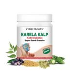 Vedic Roots Ayurvedic Karela Kalp Sugar Control Medicine|Karela Neem Jamun GuduchiMadhumeh Nashak,Sugar Guard Healthy Sugar & Glucose Level - 400 Gm - Fast Shipping to USA