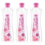 Dabur Gulabari Premium Rose Water - 400ml (Pack of 3) | With No Paraben | Cleanses, Hydrates & Moisturises Skin | Balances & Restores Skin's pH Levels | For All Skin Types - Fast Shipping to USA & Canada