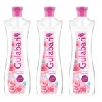 Dabur Gulabari Premium Rose Water - 400ml (Pack of 3) | With No Paraben | Cleanses, Hydrates & Moisturises Skin | Balances & Restores Skin's pH Levels | For All Skin Types - Fast Shipping to USA & Canada