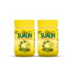 Hamdard Sualin Tablets| Cold, Cough, 100% Pure Natural Tablets| Pack of 2 | (60x2=120 Tablets) - Fast Shipping to USA