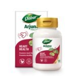 DABUR Arjuna Tablets - 60 Tabs | Promotes Heart Health | Manages Cholesterol Level | Promotes Healthy Metabolism,Pack of 1 - Fast Shipping to USA