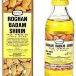 Hamdard Organic 100% Pure & Organic Cold Pressed Badam Rogan Sweet Almond Oil For Healthy Hair & Skin -50 ML- Pack of 4