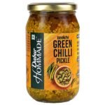 Dabur Hommade Green Chilli Pickle - 400g - Fast Shipping to USA & Canada