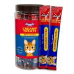 Drools All Life Stages Creamy Cat Treats, Real Chicken, 375 Gm (Pack of 25) - Fast Shipping to USA & Canada