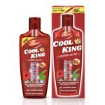 Dabur Cool King Thanda Tel Hair Oil - 270ml | Power of 11 Ayurvedic Herbs | Relaxing & Refreshing Cooling Effect | Relieves Headache, Fatigue, Sleeplessness & Stress | Suitable for Men's & Women - Fast Shipping to USA & Canada