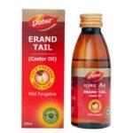 Dabur Erand Tail Pure Cold Pressed Castor Oil Provides Effective Relief From Constipation - 100 Ml - Fast Shipping to USA & Canada