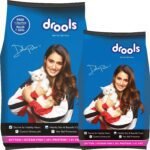 Drools Kitten (1-12 Months) Dry Cat Food, Ocean Fish, 3Kg With Free 1.2Kg, 1 Count - Fast Shipping to USA & Canada