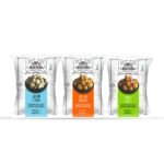 Mr. Makhana Roasted Makhana & Foxnuts : Lime and Chilli, Cream and Onion, Piri Piri Paradise (3x75 gm) | Gluten Free | MSG Free | Roasted in Olive Oil | Rich Calcium | Zero Trans Fat | Zero Cholesterol - Fast Shipping to USA & Canada