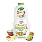 Dabur Baby Powder: Talc and Asbestos Free | With Oat Starch, Arrowroot Powder & Amba Haldi | Hypoallergenic & Dermatologically Tested with No Paraben & Phthalates - Pack of 300 g - Fast Shipping to USA & Canada