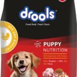 Drools Puppy Dry Dog Food, Chicken and Egg Flavor 1.2Kg Pack - Fast Shipping to USA & Canada