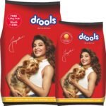 Drools Chicken And Egg Puppy Dry Dog Food, 3Kg + 1.2Kg Free, 1 Count - Fast Shipping to USA & Canada
