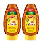 Dabur Honey Squeezy Pack 800g (400gx2, Pack of 2) | 100% Pure | World's No.1 Honey Brand with No Sugar Adulteration - Fast Shipping to USA & Canada