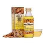Hamdard RAUGHAN-E-BADAM SHIREEN Sweet Almond Oil for Body, Skin & Hair | Natural Almond Oil | Helps Enhance Memory | Helps Relieve Constipation | Helps Build Stronger Muscles | 100ml - Fast Shipping to USA