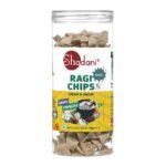Shadani Ragi Chips 140g - Cream and Onion Flavor | Crispy & Crunchy | Rich in Fiber, Protein, Vitamins & Antioxidants | Energy-Boosting, Preservative-Free Snack - Fast Shipping to USA & Canada