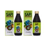 Hamdard Safi Blood Purifier Syrup for Healthy & Glowing Skin | 100% Pure | Clears Stomach and Improves Liver Function | 200ml | Pack of 2