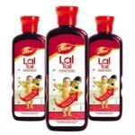 Dabur Lal Tail ? 1500ml (500ml,Pack of 3) | Ayurvedic Baby Massage Oil | Clinically Tested 2x Faster Physical Growth | For Stronger Bones and Muscles - Fast Shipping to USA & Canada