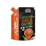 Dabur Hommade Rajasthan Ki Garlic Chutney, 200g - Fast Shipping to USA & Canada