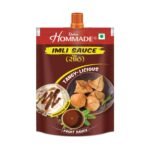 Dabur Hommade IMLI Sauce, 90/100 grams (Weight May Vary)Rich & Tangy Tamarind Taste,Authentic Flavours|Made with Traditional Recipes|Perfect Complement for Samosa, Chaat, Pakoras & Snacks - Fast Shipping to USA & Canada