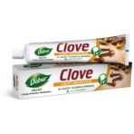 Dabur Herb'l Clove Cavity Protection Toothpaste - 200g | No added Fluoride & Parabens | For Strong & Healthy Teeth | Fights Bacteria & Relieves Dental Pain | Provides Pleasant Mouthfeel After Brushing - Fast Shipping to USA & Canada