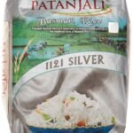 Patanjali Basmati Rice Silver Long Grain With Rich Pleasant Aroma, Nutrient Rich, Gluten-Free - 1000 Gm - Fast Shipping to USA & Canada