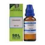 SBL Cinnabaris 200 CH, 30 ML (Pck of 2) - Fast Shipping to USA