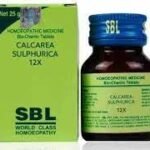 SBL Calcarea Sulphurica Tablet 12X -25GM (Pack of 2)