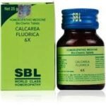 SBL Calcarea Fluorica 6X -25GM Tablets (Pack of 2) - Fast Shipping to USA & Canada