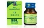 SBL BIO-COMBINATION-12 | HEADACHE | 25GM | PACK OF 2 | - Fast Shipping to USA