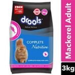 Drools Cat Food Mackerel | 3kg | by Woofsnwags - Fast Shipping to USA & Canada
