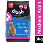 Drools Cat Food Mackerel | 3kg | by Woofsnwags - Fast Shipping to USA & Canada