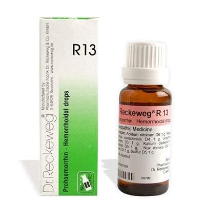 Dr Reckeweg R13 Hemorrhoidal Drop 22mlx3 || Set of 3 || Homeolav - Fast Shipping to USA