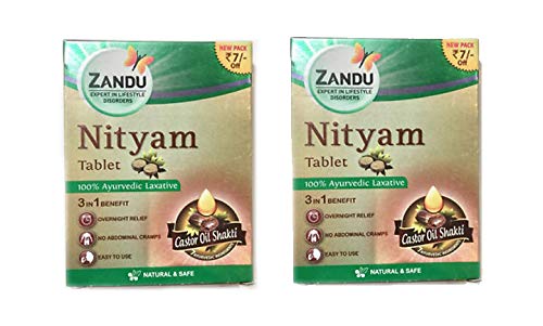 Zandu Nityam 10 Tablet (12 Pack) - Fast Shipping to USA